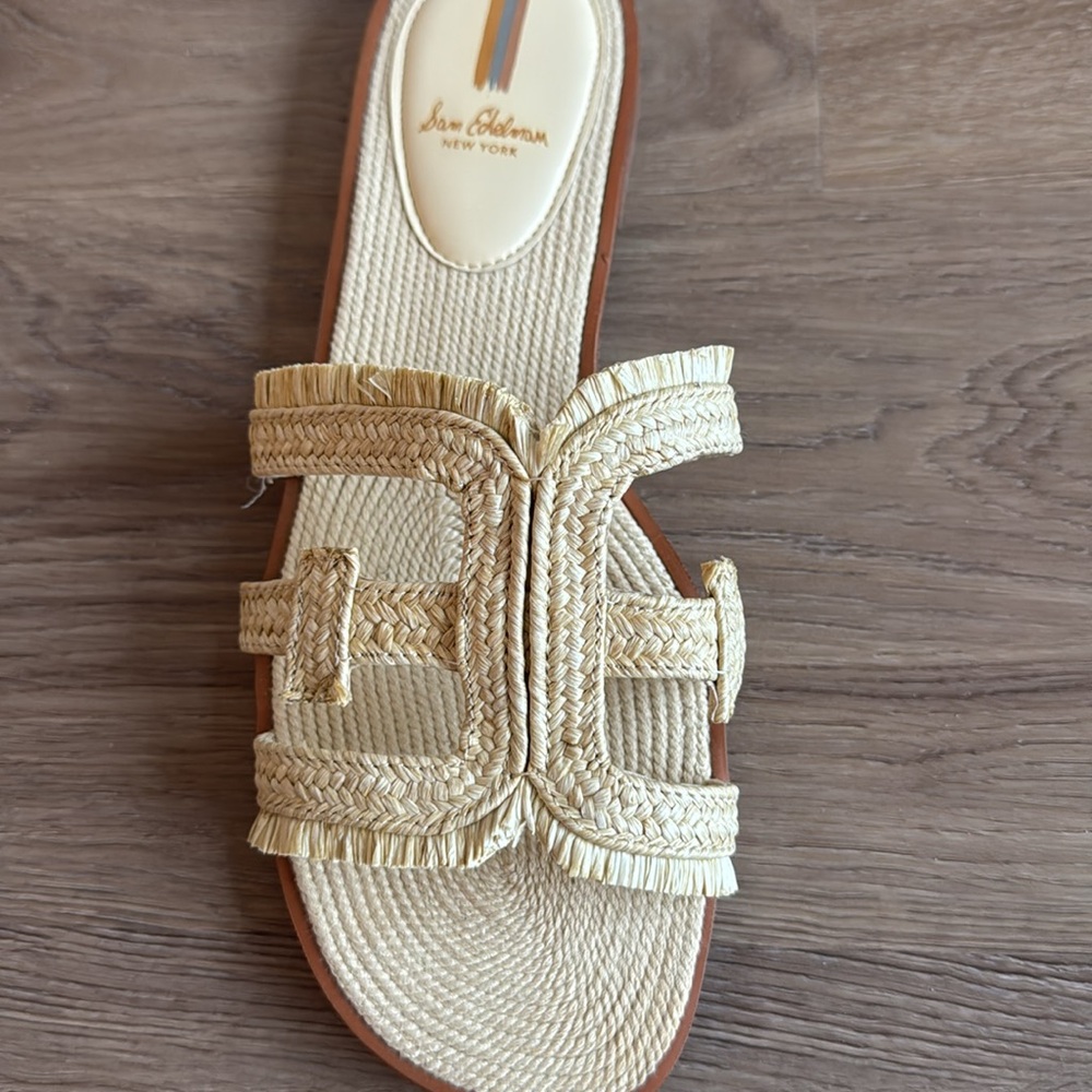 Sam Edelman Raffia Sandals - Picture 3 of 3